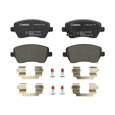 BOSCH Kit de plaquettes de frein, frein &agrave; disque  0 986 494 160