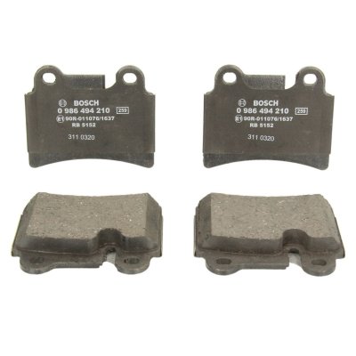 BOSCH Kit de plaquettes de frein, frein a disque  0 986 494 210