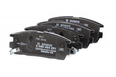 BOSCH Kit de plaquettes de frein, frein a disque  0 986 494 251