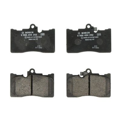 BOSCH Kit de plaquettes de frein, frein a disque  0 986 494 252