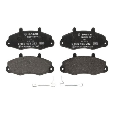 BOSCH Kit de plaquettes de frein, frein &agrave; disque  0 986 494 292