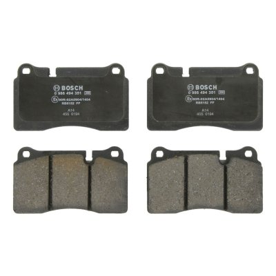 BOSCH Kit de plaquettes de frein, frein &agrave; disque  0 986 494 351