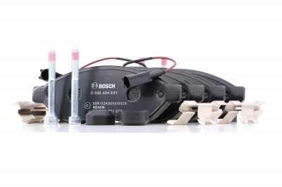 BOSCH Kit de plaquettes de frein, frein a disque  0 986 494 591