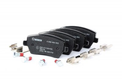 BOSCH Kit de plaquettes de frein, frein a disque  0 986 494 592