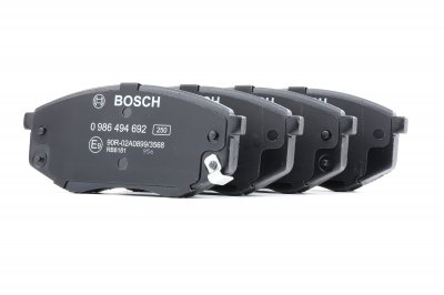 BOSCH Kit de plaquettes de frein, frein &agrave; disque  0 986 494 692