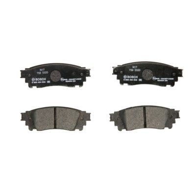 BOSCH Kit de plaquettes de frein, frein &agrave; disque  0 986 494 822