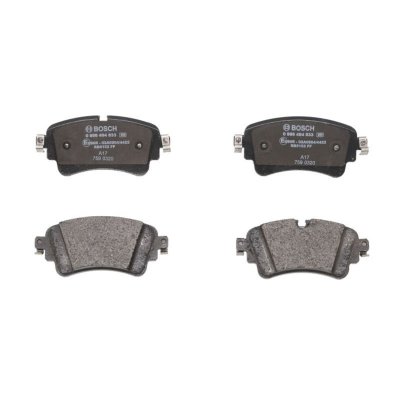 BOSCH Kit de plaquettes de frein, frein &agrave; disque  0 986 494 833