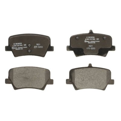 BOSCH Kit de plaquettes de frein frein &agrave; disque BP2618 