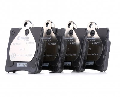 BREMBO Kit de plaquettes de frein frein &agrave; disque  XTRA LINE P 50 033X