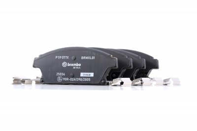 BREMBO Kit de plaquettes de frein frein &agrave; disque  XTRA LINE P 59 077X
