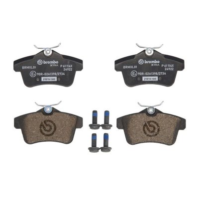 BREMBO Kit de plaquettes de frein frein &agrave; disque  XTRA LINE P 61 114X