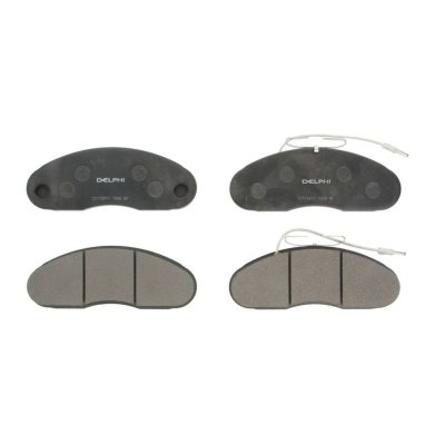 DELPHI Kit de plaquettes de frein, frein &agrave; disque  LP1096