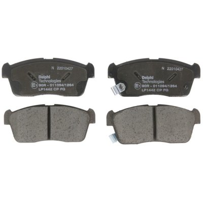 DELPHI Kit de plaquettes de frein, frein &agrave; disque  LP1442