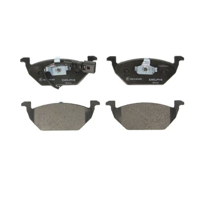 DELPHI Kit de plaquettes de frein, frein &agrave; disque  LP1514