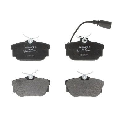DELPHI Kit de plaquettes de frein, frein &agrave; disque  LP1541