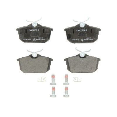 DELPHI Kit de plaquettes de frein, frein &agrave; disque  LP1593