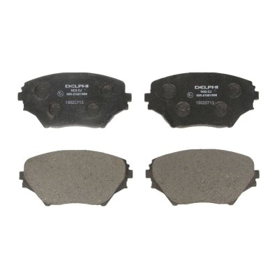 DELPHI Kit de plaquettes de frein, frein &agrave; disque  LP1632