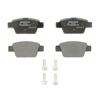 DELPHI Kit de plaquettes de frein, frein &agrave; disque  LP1719