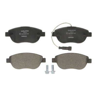 DELPHI Kit de plaquettes de frein, frein &agrave; disque  LP1721