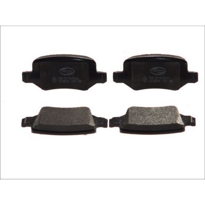 DELPHI Kit de plaquettes de frein, frein &agrave; disque  LP1741