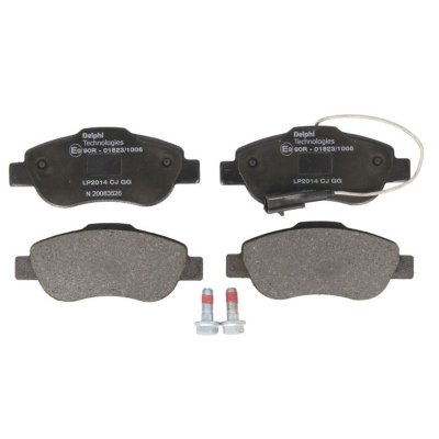 DELPHI Kit de plaquettes de frein, frein &agrave; disque  LP2014