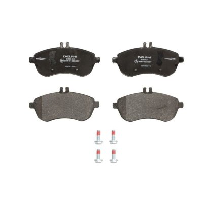DELPHI Kit de plaquettes de frein, frein a disque  LP2028