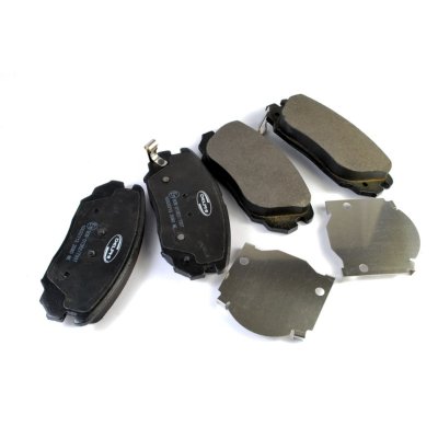 DELPHI Kit de plaquettes de frein, frein a disque  LP2080