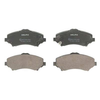 DELPHI Kit de plaquettes de frein, frein &agrave; disque  LP2143