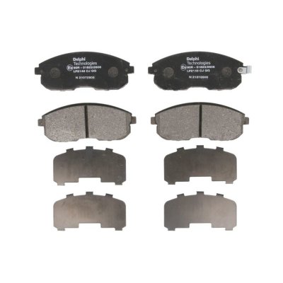 DELPHI Kit de plaquettes de frein, frein &agrave; disque  LP2148