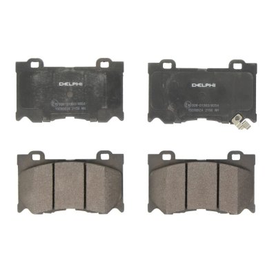 DELPHI Kit de plaquettes de frein, frein &agrave; disque  LP2156