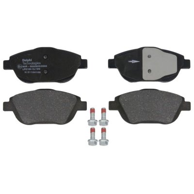 DELPHI Kit de plaquettes de frein, frein &agrave; disque  LP2164