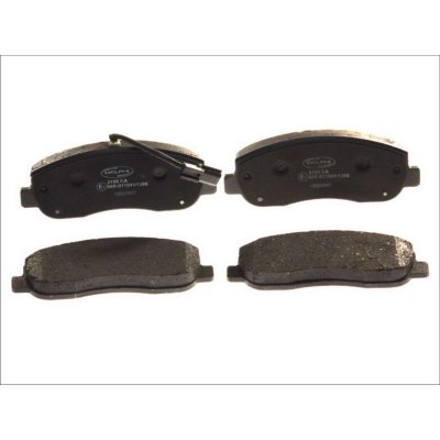 DELPHI Kit de plaquettes de frein, frein a disque  LP2190