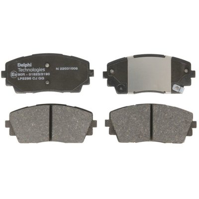 DELPHI Kit de plaquettes de frein, frein &agrave; disque  LP2296