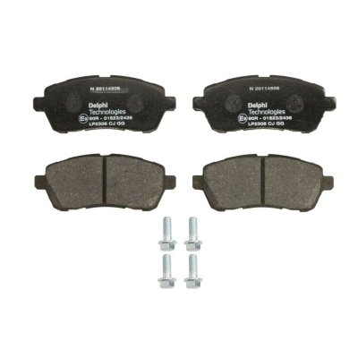 DELPHI Kit de plaquettes de frein, frein &agrave; disque  LP2306