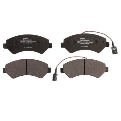 DELPHI Kit de plaquettes de frein, frein a disque  LP2492