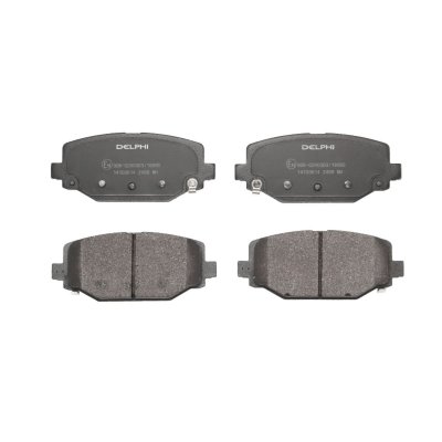 DELPHI Kit de plaquettes de frein, frein a disque  LP2499