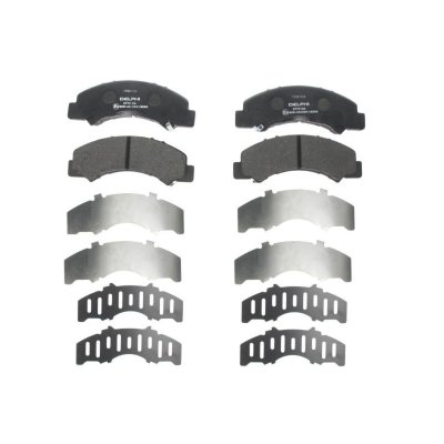 DELPHI Kit de plaquettes de frein, frein a disque  LP2770