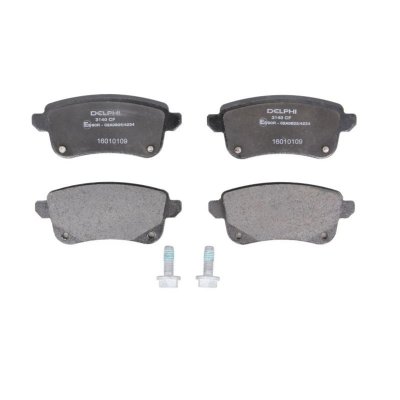 DELPHI Kit de plaquettes de frein, frein &agrave; disque  LP3140