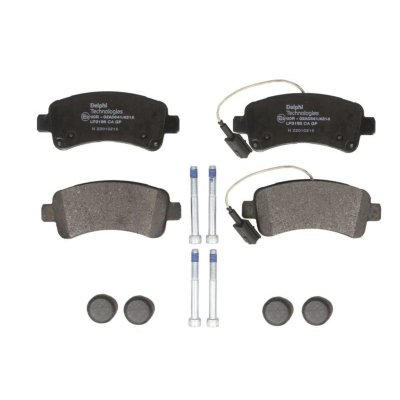 DELPHI Kit de plaquettes de frein, frein &agrave; disque  LP3185