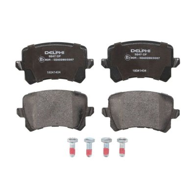 DELPHI Kit de plaquettes de frein, frein &agrave; disque  LP3247