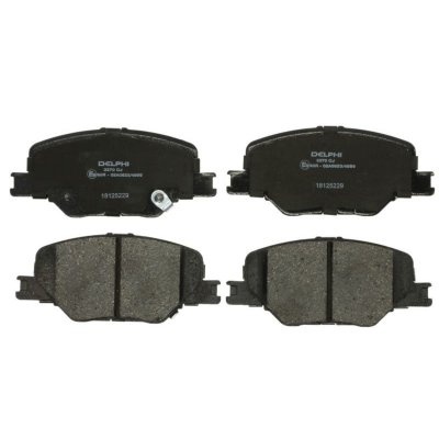 DELPHI Kit de plaquettes de frein, frein &agrave; disque  LP3370