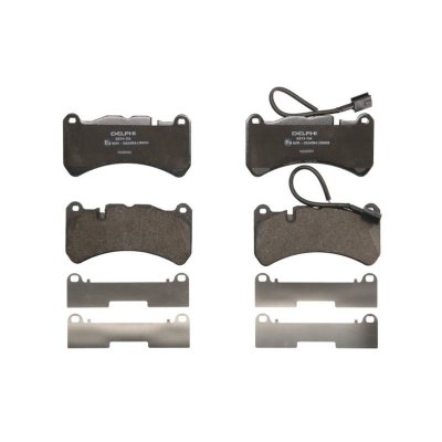 DELPHI Kit de plaquettes de frein, frein &agrave; disque  LP3374