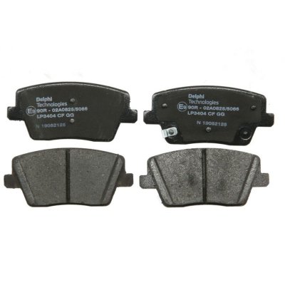 DELPHI Kit de plaquettes de frein, frein &agrave; disque  LP3404