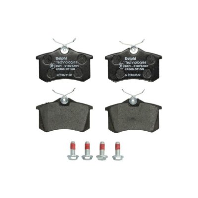 DELPHI Kit de plaquettes de frein, frein &agrave; disque  LP565