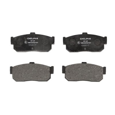 DELPHI Kit de plaquettes de frein, frein &agrave; disque  LP971
