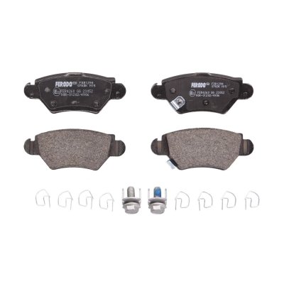 FERODO Kit de plaquettes de frein, frein &agrave; disque  FDB1294