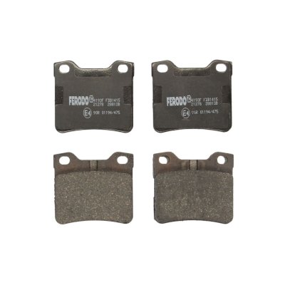 FERODO Kit de plaquettes de frein, frein &agrave; disque  FDB1415