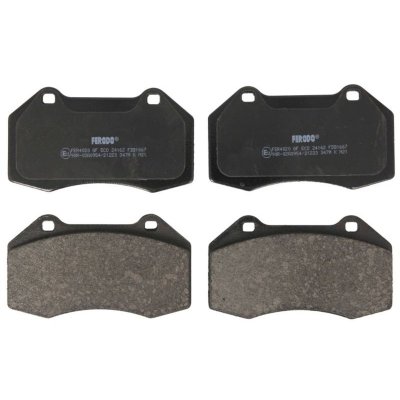 FERODO Kit de plaquettes de frein, frein &agrave; disque  FDB1667