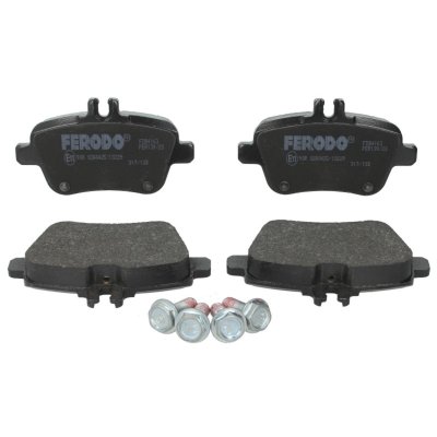 FERODO Kit de plaquettes de frein, frein a disque  FDB4163