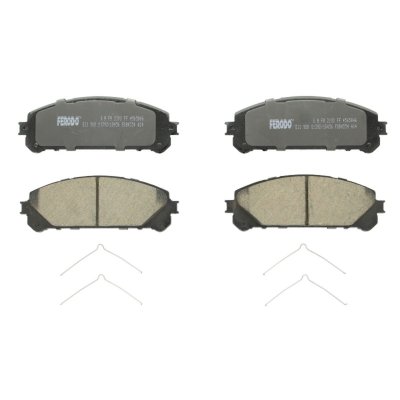 FERODO Kit de plaquettes de frein, frein &agrave; disque  FDB4354